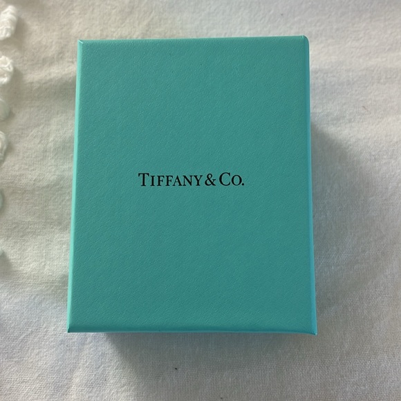 Tiffany&Co. silver infinity earrings AND packaging - Picture 4 of 5